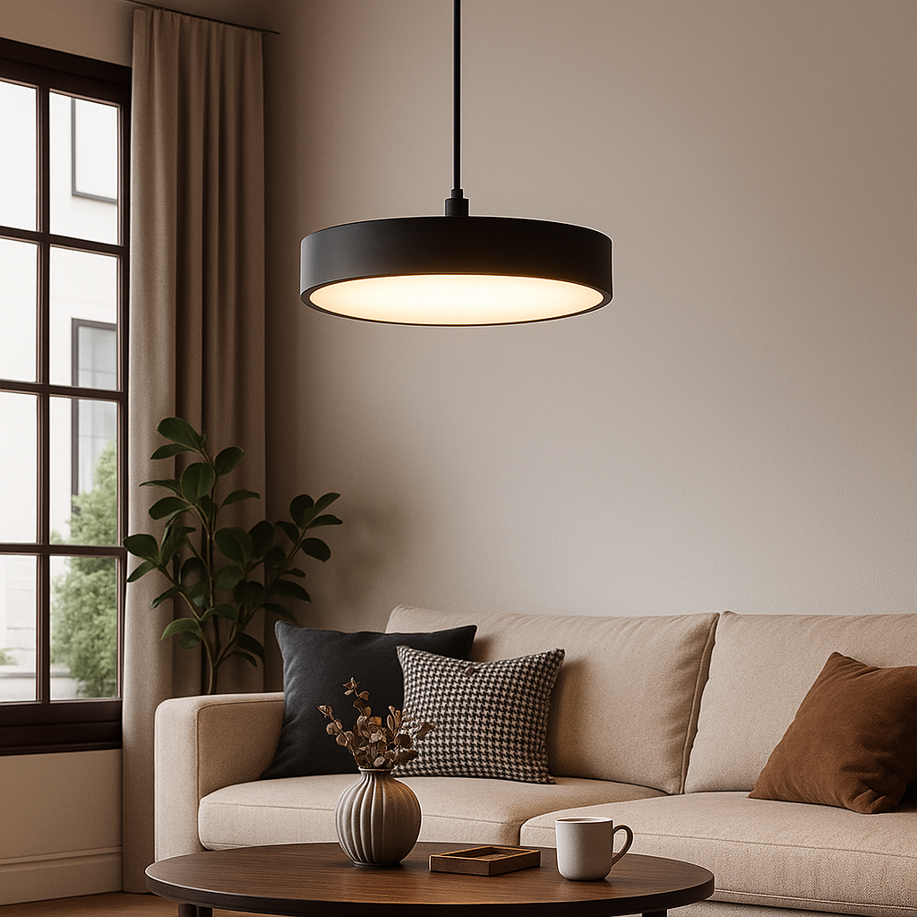 Lampa wisząca nowoczesna minimalistyczna – eleganckie oświetlenie LED sufitowe