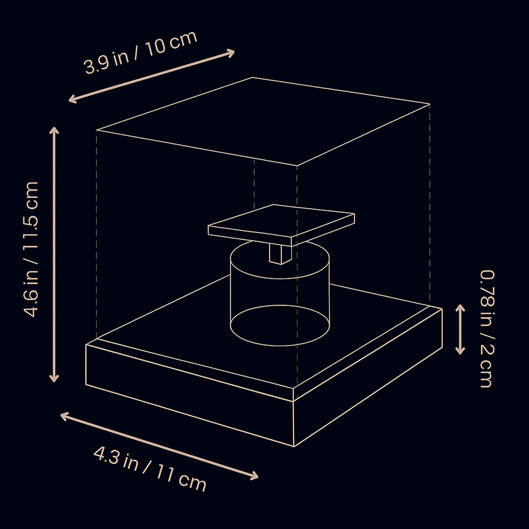 Dekoracyjna Kryształowa Lampa Stołowa | Stylowa