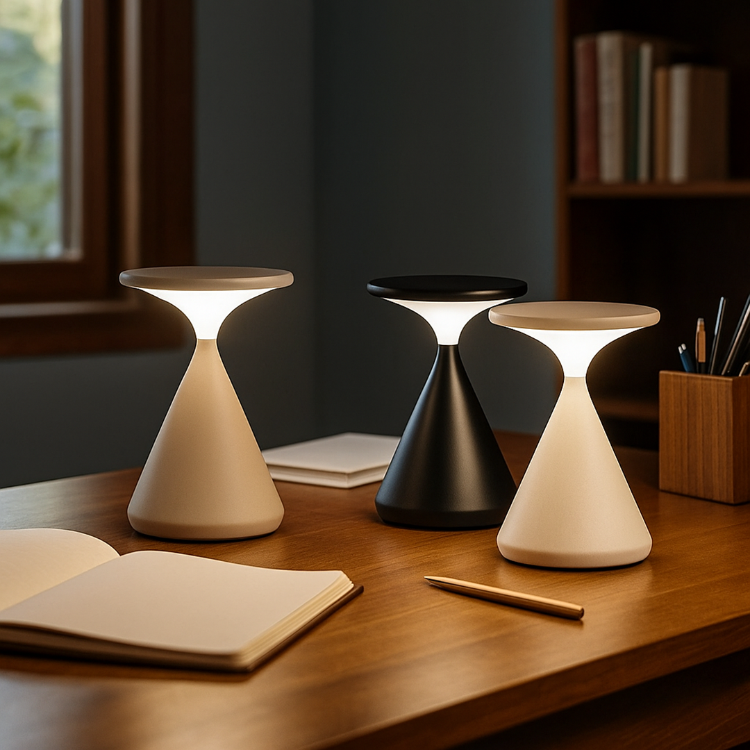 Regulowana Lampa Stołowa Klepsydra | Bezprzewodowa