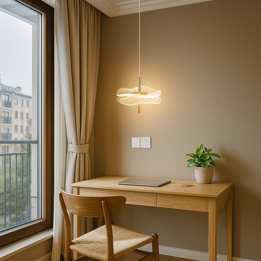 Nordycka Lampa Wisząca LED | Jadalnia