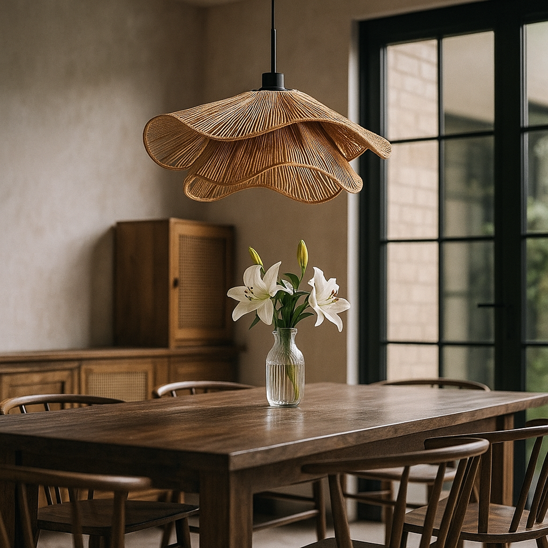 Jutowa Lampa Sufitowa | Artystyczny Design