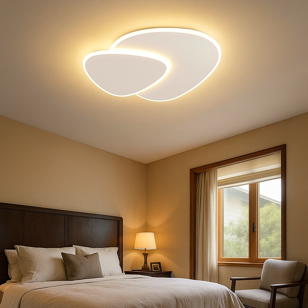 Nowoczesna Designerska Lampa Sufitowa | Ściemnialna