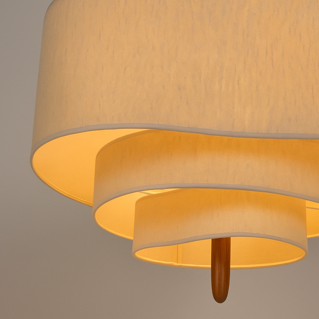 Żyrandol Z Tkaniny Klasyczny Design | Styl Nowoczesny