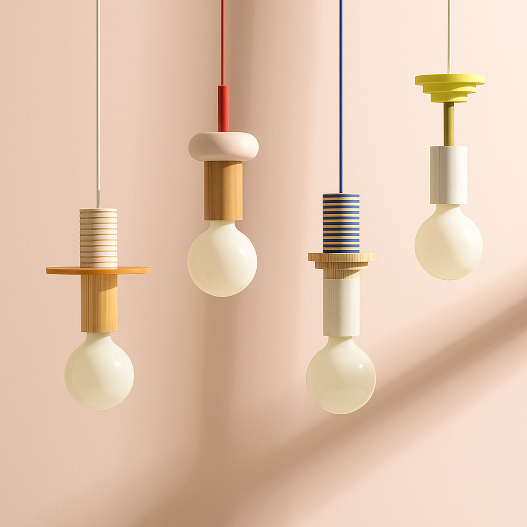 Geometryczny Żyrandol | Lampa Sufitowa LED