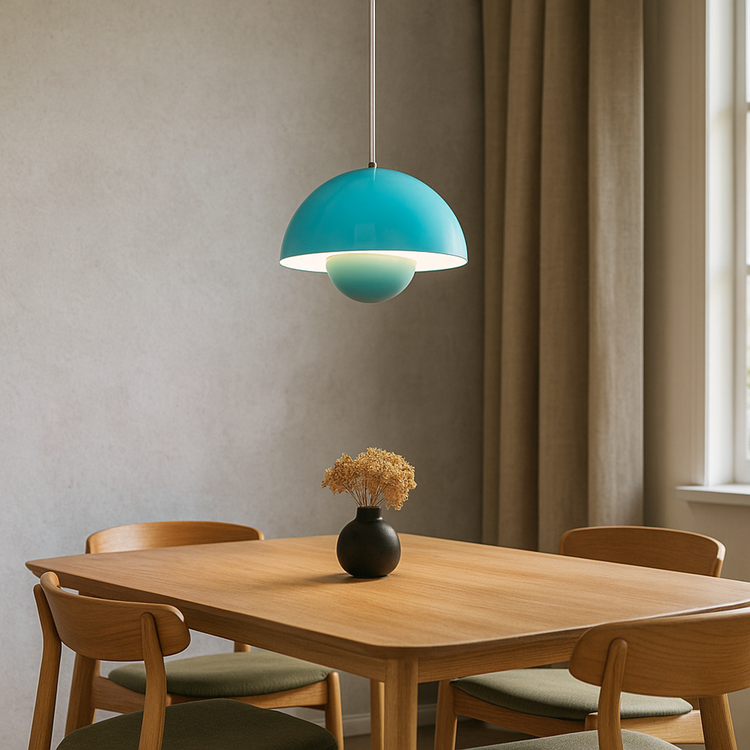 Skandynawska Lampa Wisząca LED | Luksusowy Akcent