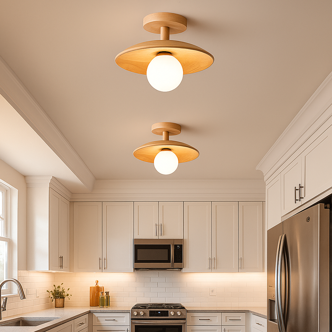 Japońska Lampa Sufitowa Z Tradycyjnym Designem | Do Salonu