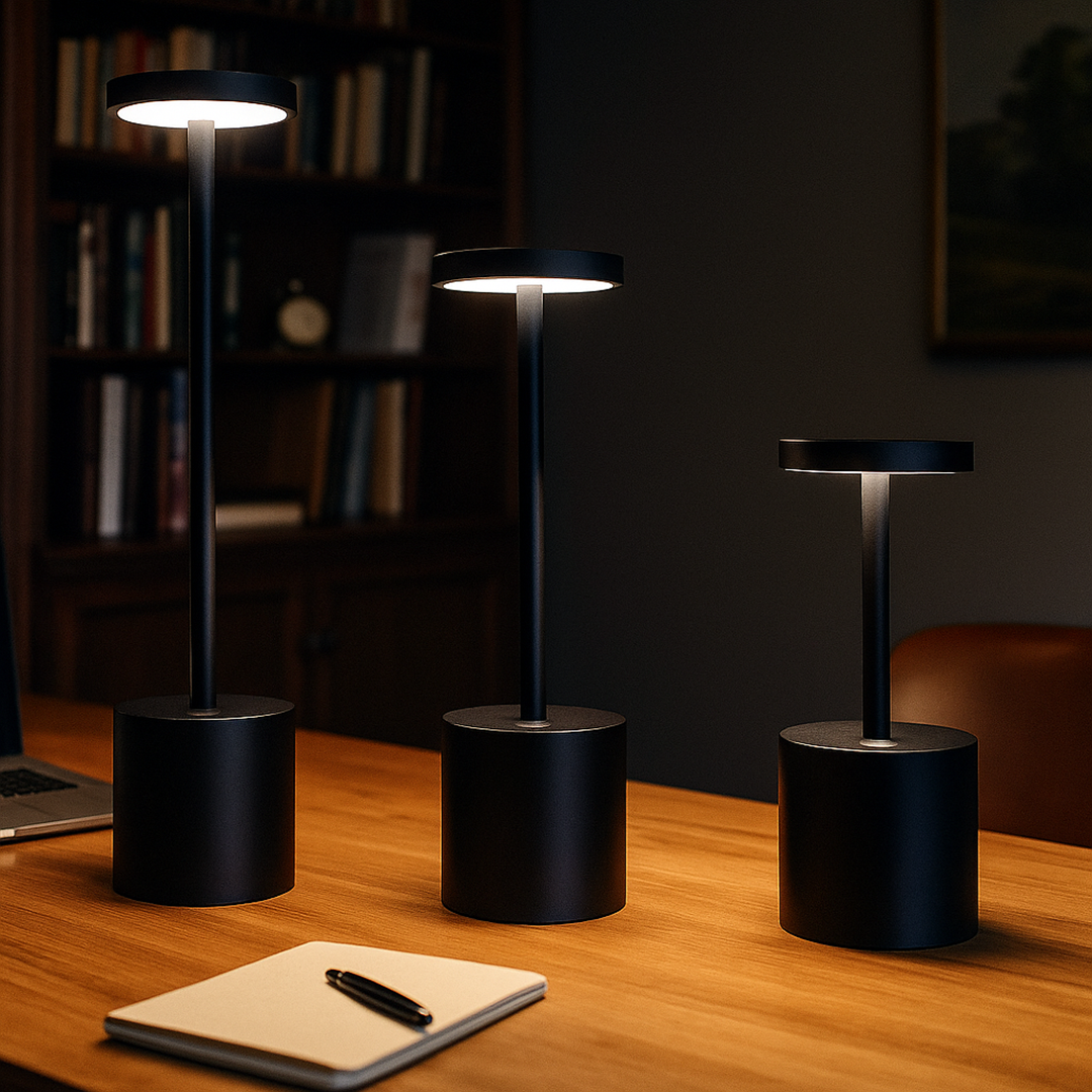 Nowoczesne Lampy Stołowe Na Baterie Dla Restauracji | Ładowalne