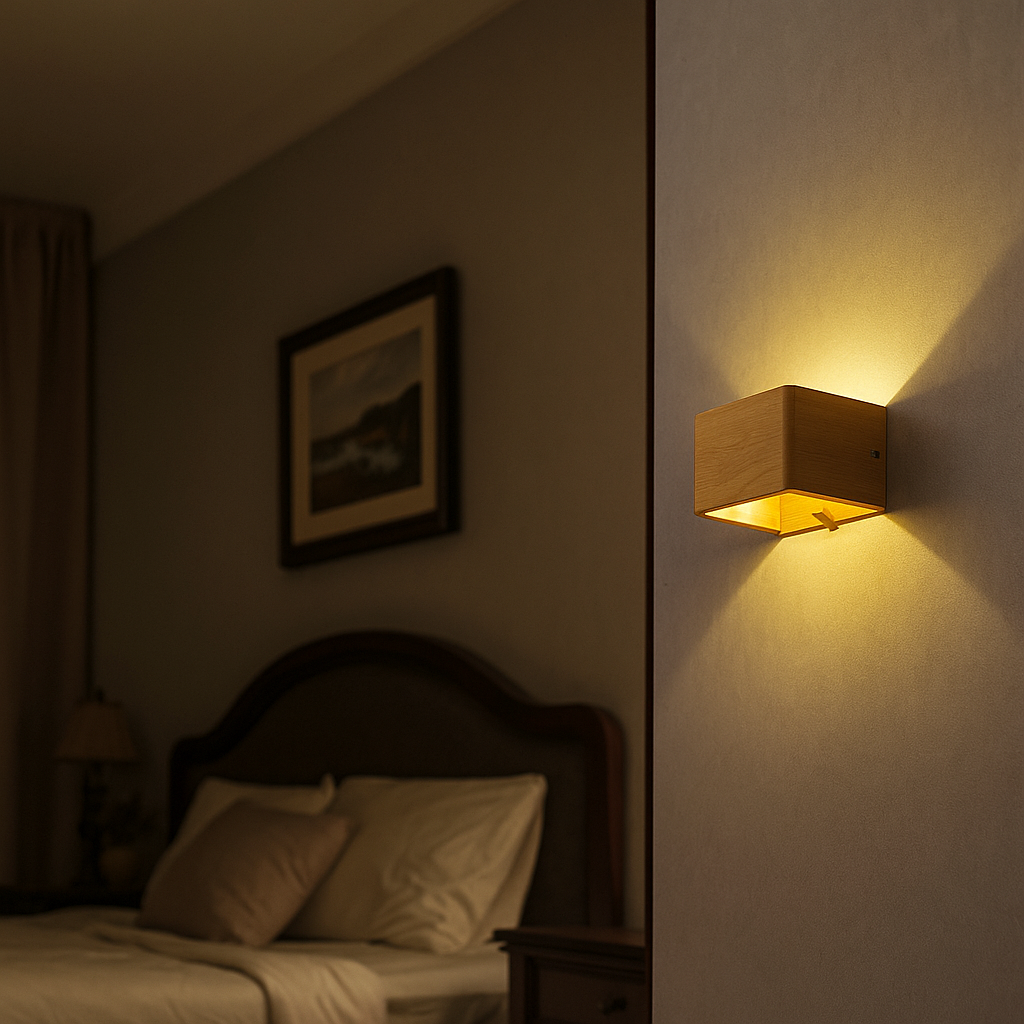 Nowoczesna Bezprzewodowa Lampa Ścienna | Luksusowa