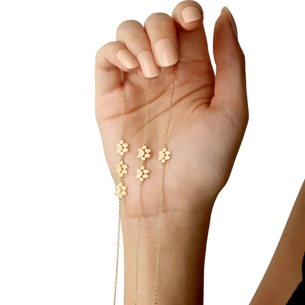 Women's Bracelet Paw Personalized Metal Classic