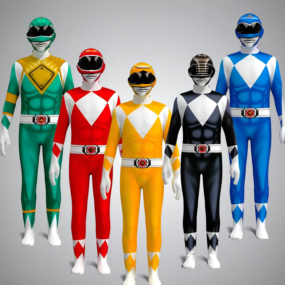 Kombinezon Dziecięcy Superbohater Kostium Maska Pełny Zestaw