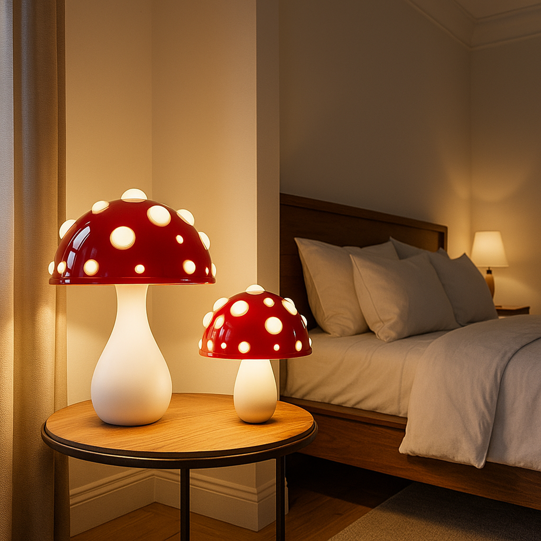 Lampa Stołowa W Kształcie Grzyba LED | Ściemniana