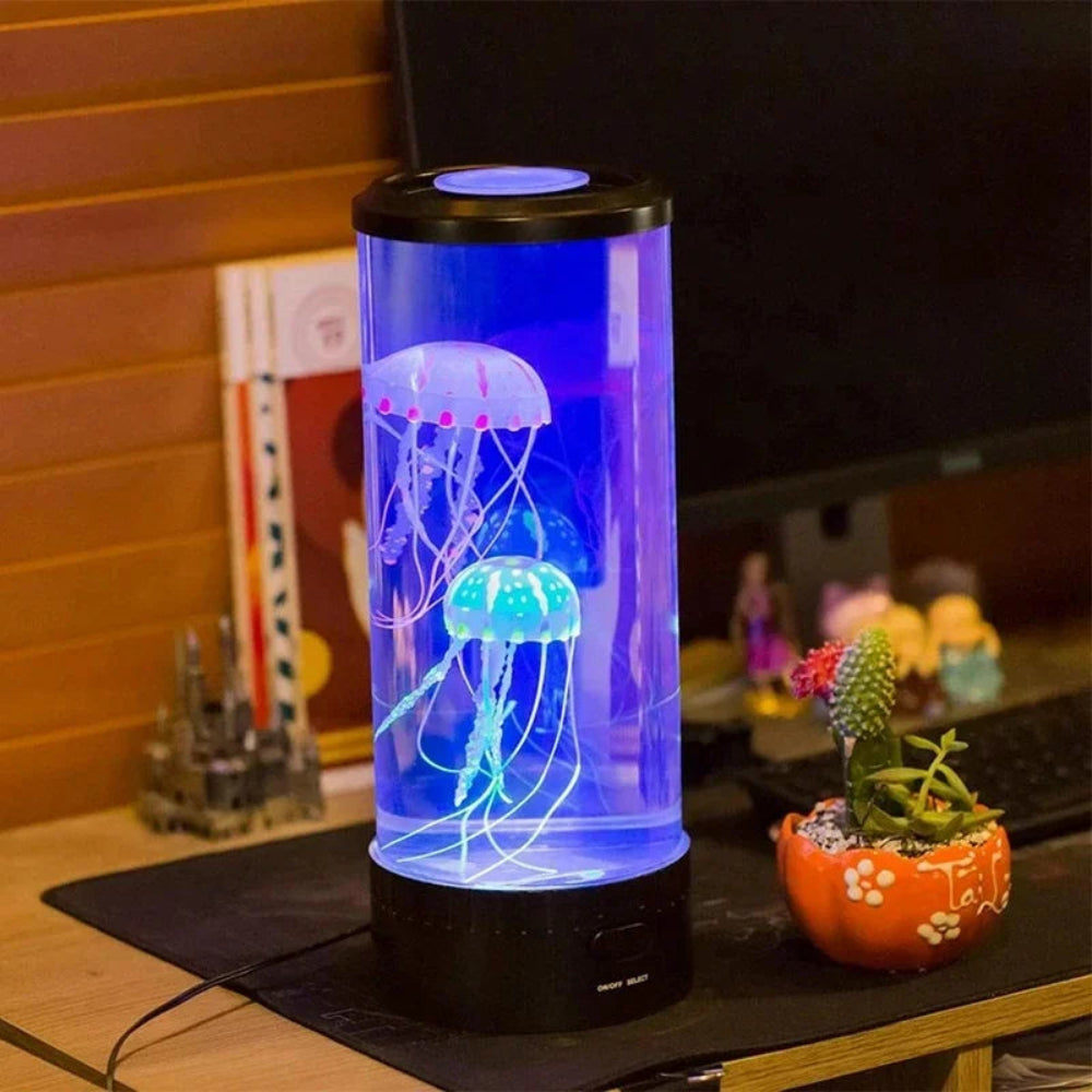 LED Night Lamp Jellyfish Decorative Bedroom