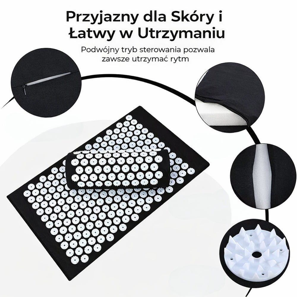 Acupressure Mat Set Massage Pillow