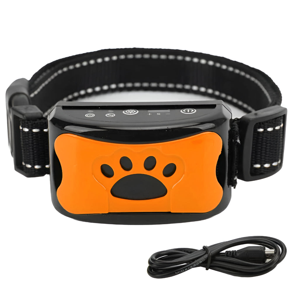 Dog Collar Anti-Bark Training Behavior Adjustable