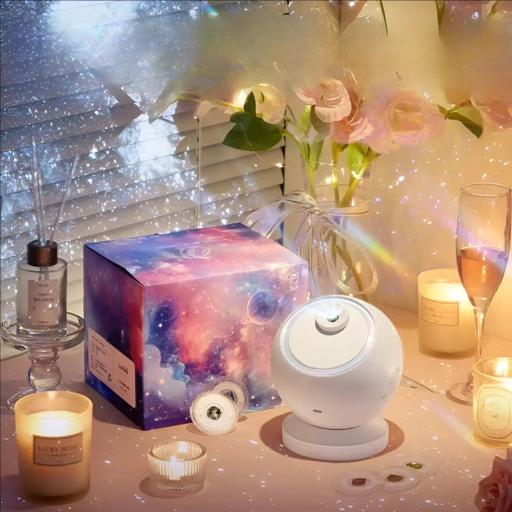 Star Projector Night Lamp Bluetooth Space Projection LED
