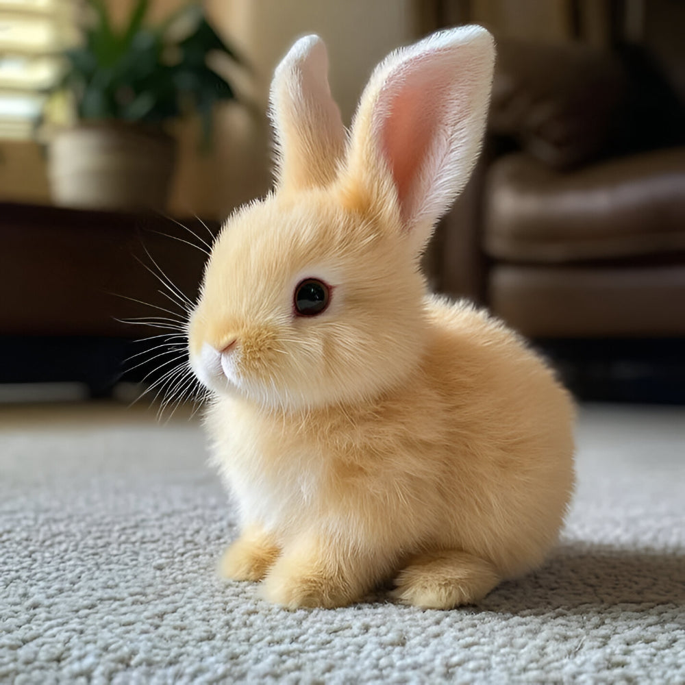 Interactive Plush Toy Movable Rabbit