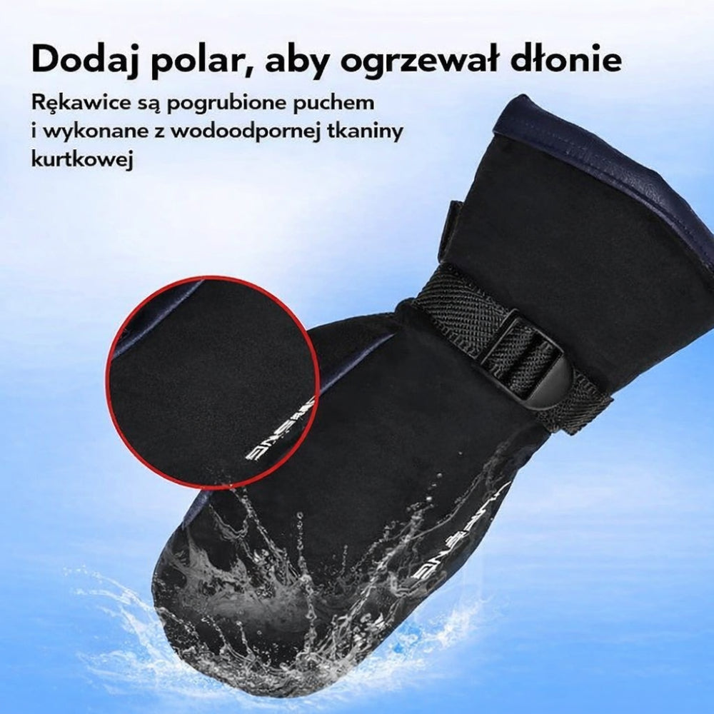 Rękawice Grzewcze Zimowe Aktywność Outdoor USB