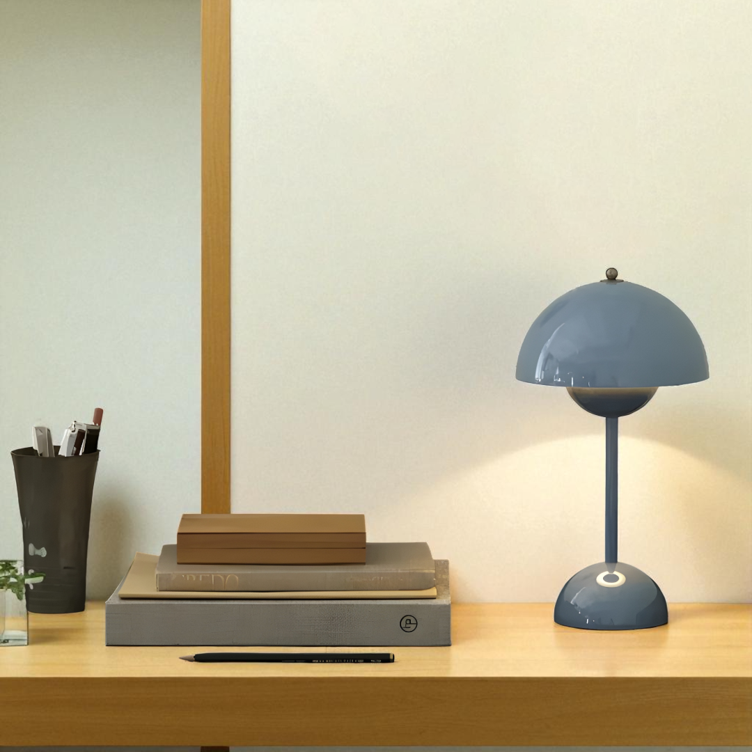 Skandynawska Kopułowa Lampa Stołowa | Skandynawski Design