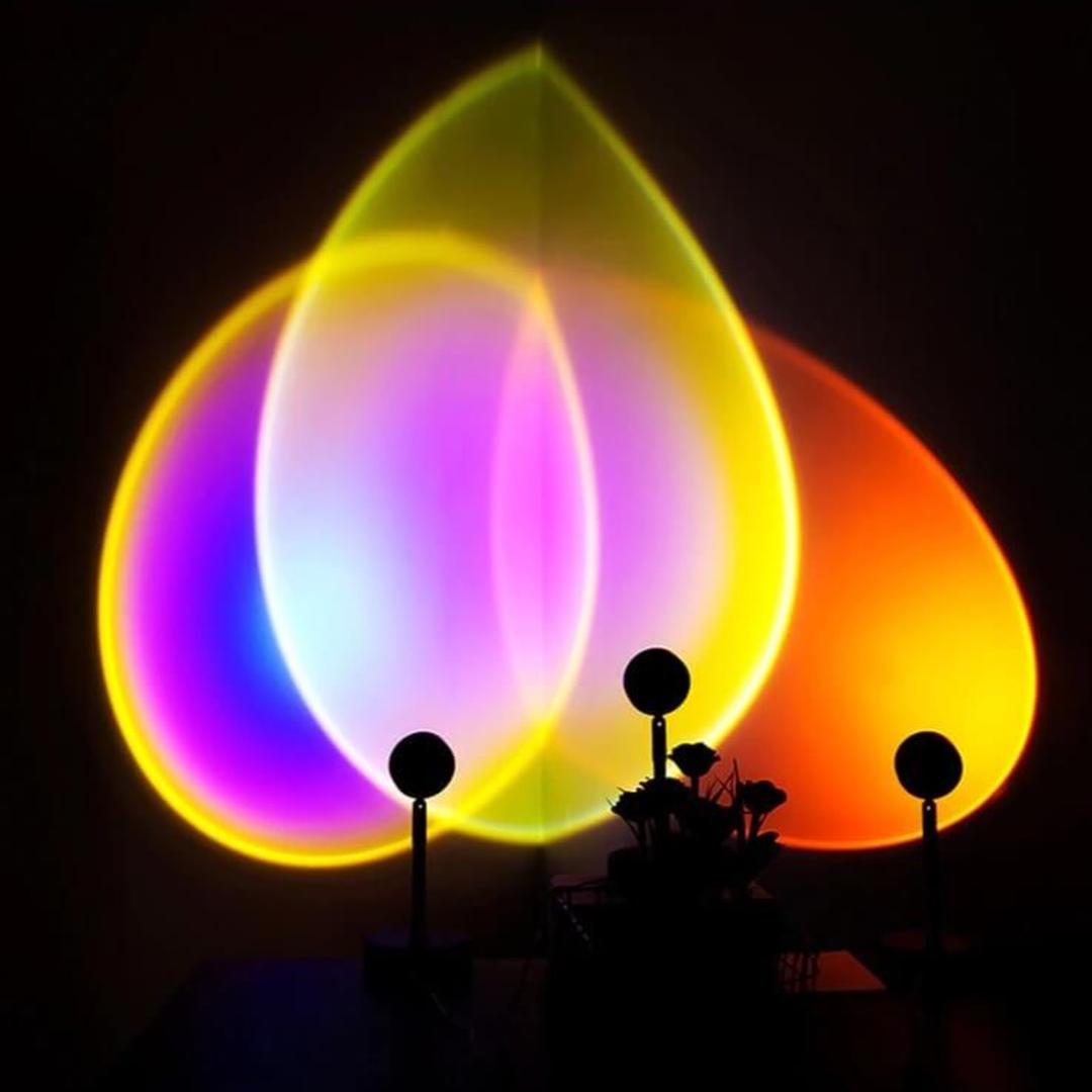 Table Lamp Sunset Golden Hour | LED Light