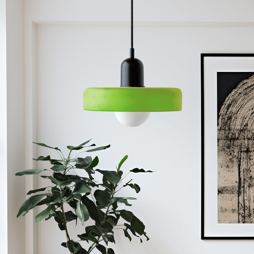 Glass Hanging Lamp Bauhaus | Artistic Design