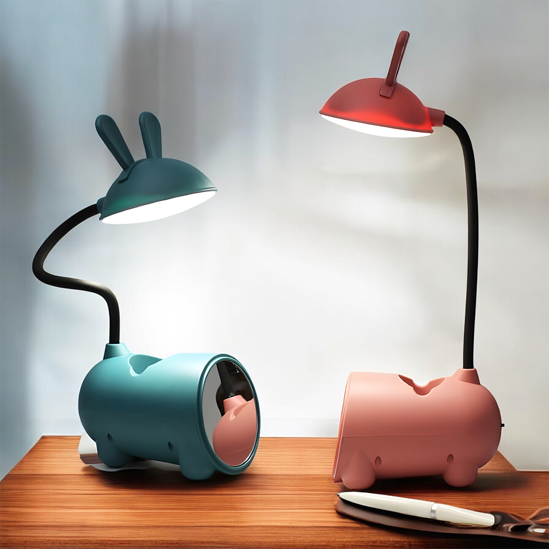 Lampa Biurkowa LED Królik | Sterowanie Dotykowe