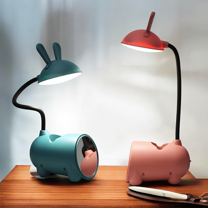 Lampa Biurkowa LED Królik | Sterowanie Dotykowe