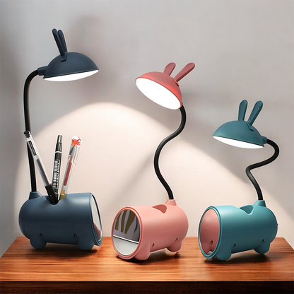 Lampa Biurkowa LED Królik | Sterowanie Dotykowe
