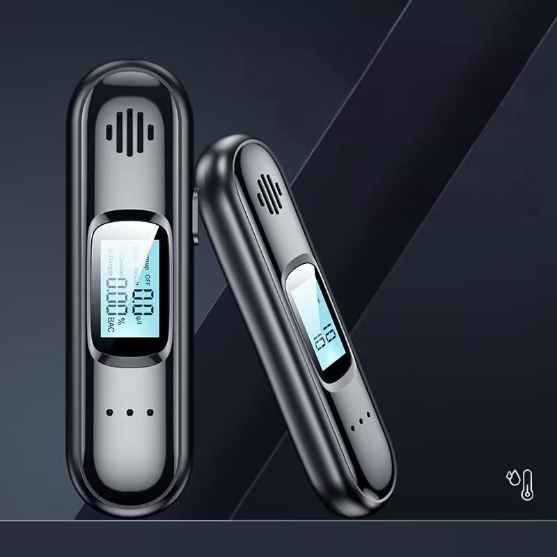 Touchless Breathalyzer LCD Color Indicator Alcohol