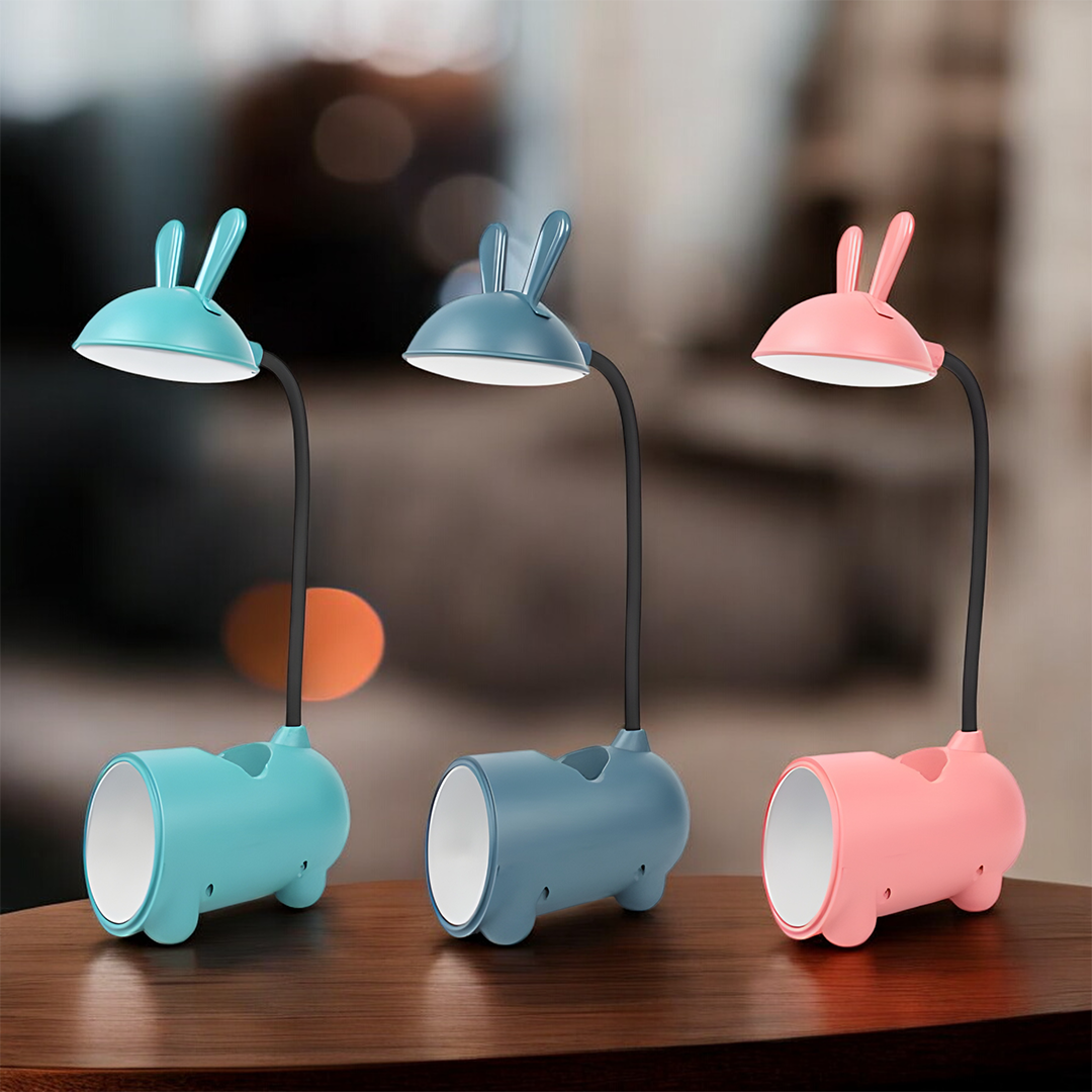Lampa Biurkowa LED Królik | Sterowanie Dotykowe