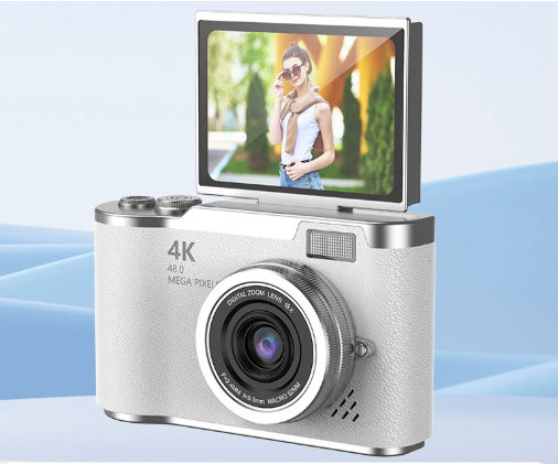 4K Digital Vlogging Camera with Flip Screen Perfect Gift for Adults - Image 13
