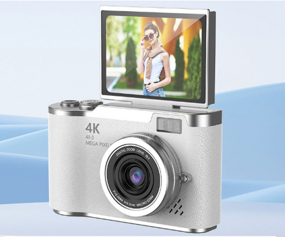 4K Digital Vlogging Camera with Flip Screen Perfect Gift for Adults - Image 13