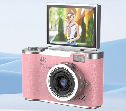 4K Digital Vlogging Camera with Flip Screen Perfect Gift for Adults - Image 9