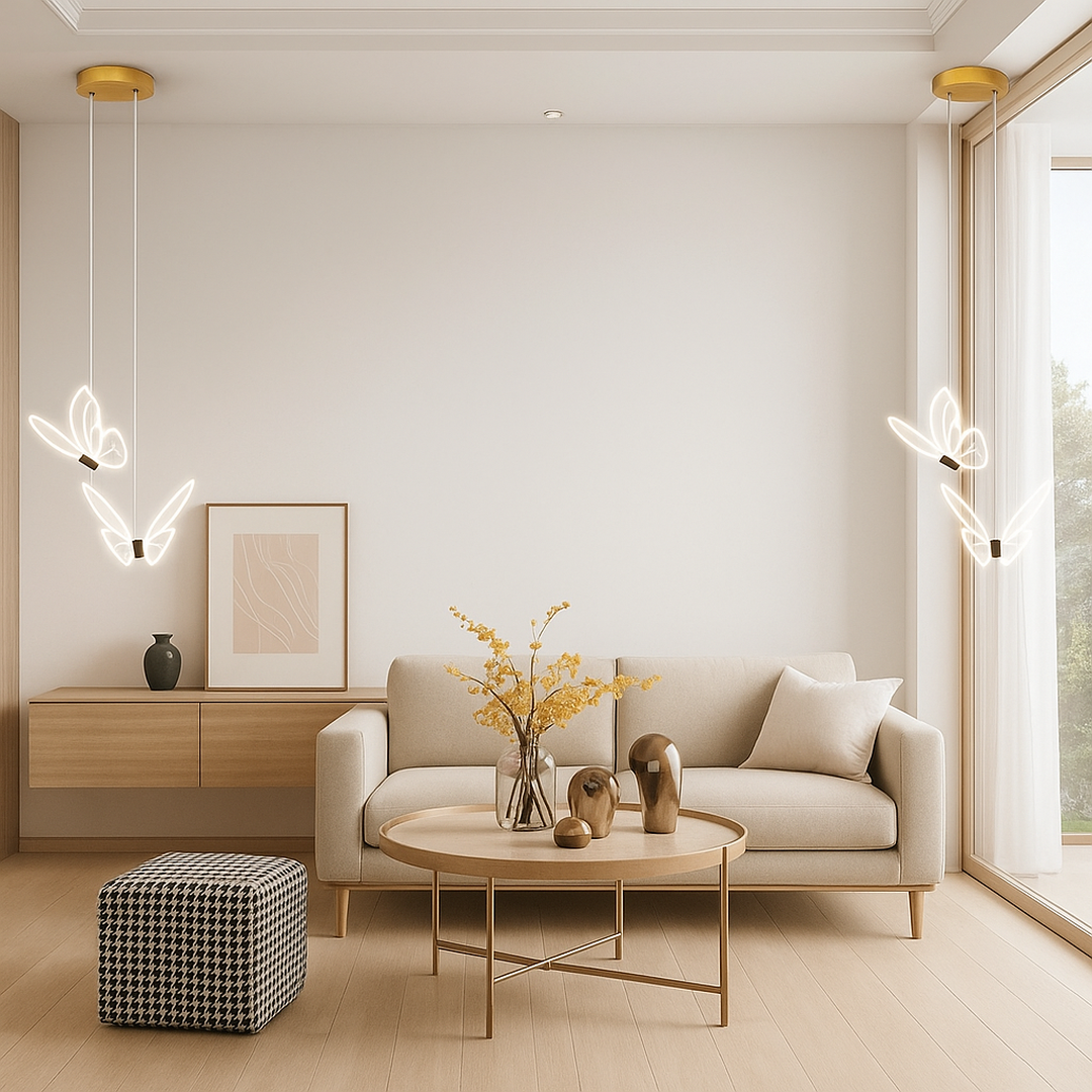 Lampa Wisząca W Kształcie Motyla | Dekoracyjna