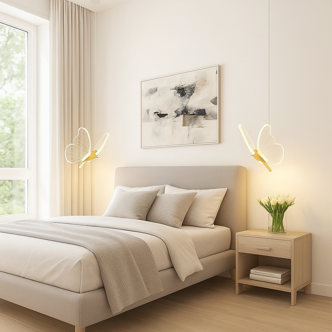 Lampa Wisząca W Kształcie Motyla | Dekoracyjna