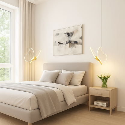 Lampa Wisząca W Kształcie Motyla | Dekoracyjna