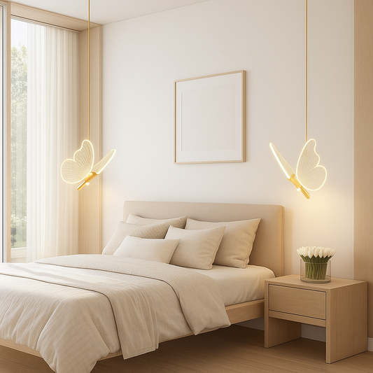 Lampa Wisząca W Kształcie Motyla | Dekoracyjna