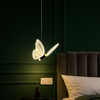 Lampa Wisząca W Kształcie Motyla | Dekoracyjna