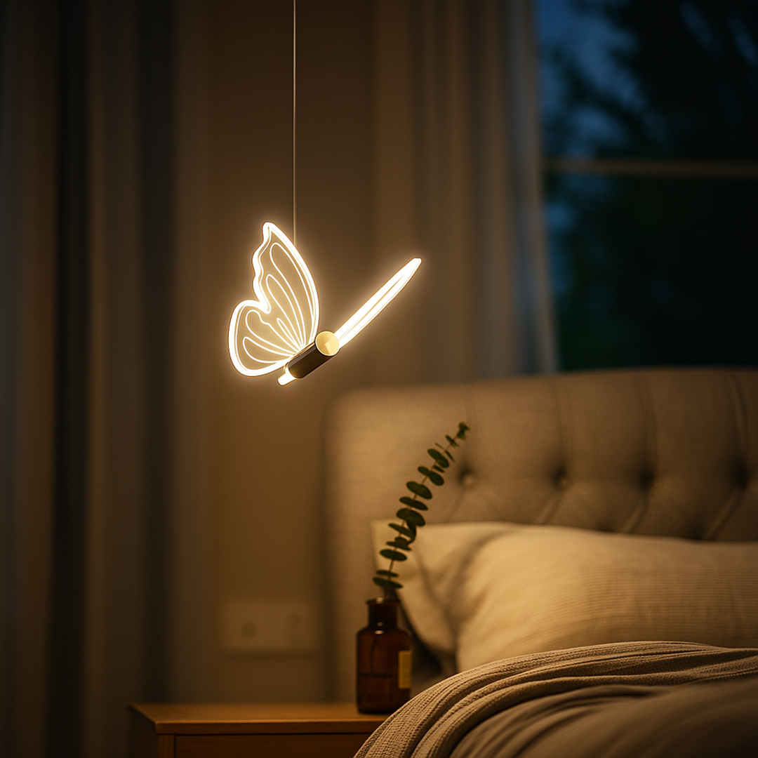 Lampa Wisząca W Kształcie Motyla | Dekoracyjna