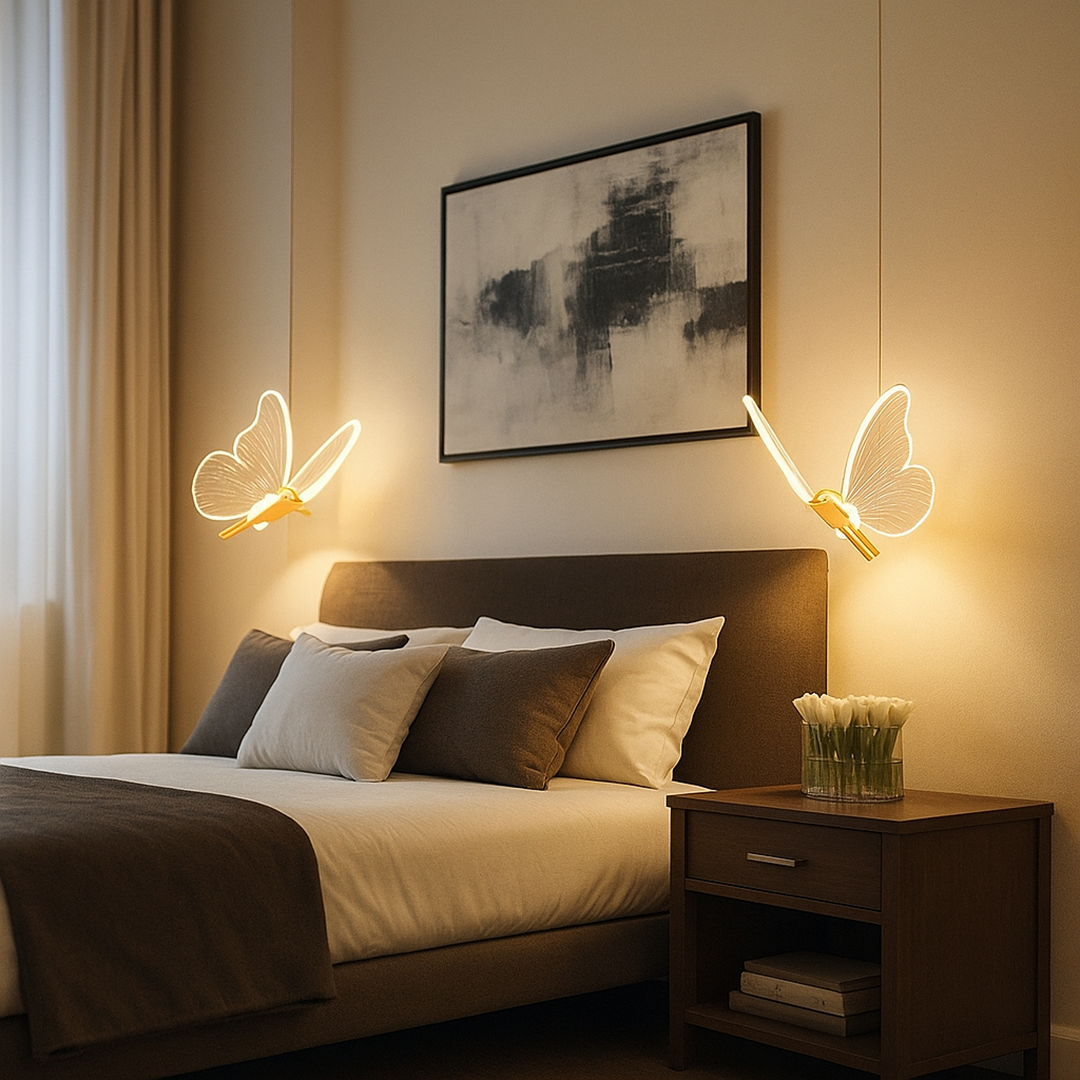 Lampa Wisząca W Kształcie Motyla | Dekoracyjna