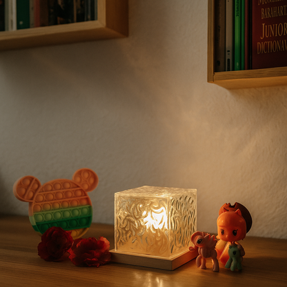 Dekoracyjna Kryształowa Lampa Stołowa | Stylowa