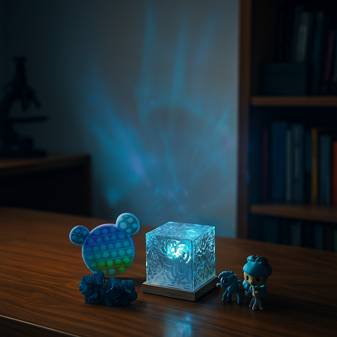 Dekoracyjna Kryształowa Lampa Stołowa | Stylowa