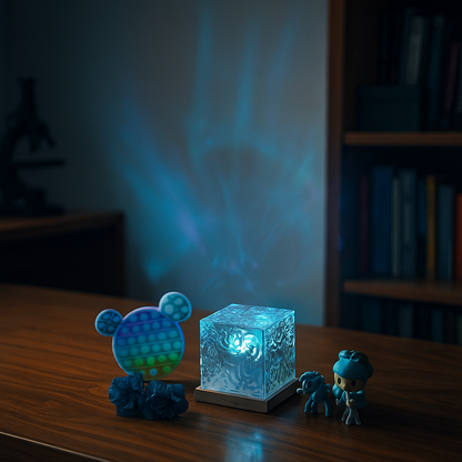 Dekoracyjna Kryształowa Lampa Stołowa | Stylowa