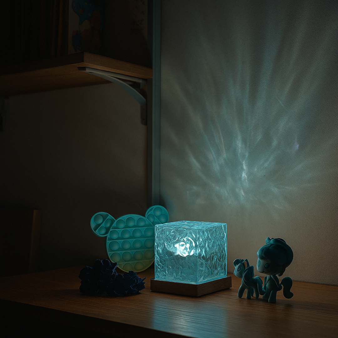 Dekoracyjna Kryształowa Lampa Stołowa | Stylowa