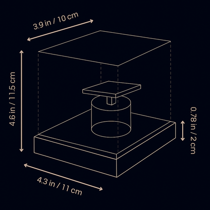 Dekoracyjna Kryształowa Lampa Stołowa | Stylowa
