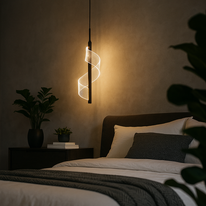 Luksusowa Szklana Lampa Ścienna | Nowoczesna