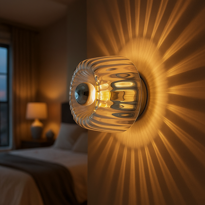 Dekoracyjna Lampa Ścienna | Nowoczesne Wnętrze