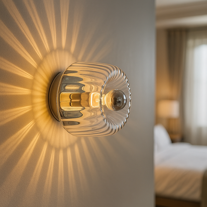 Dekoracyjna Lampa Ścienna | Nowoczesne Wnętrze