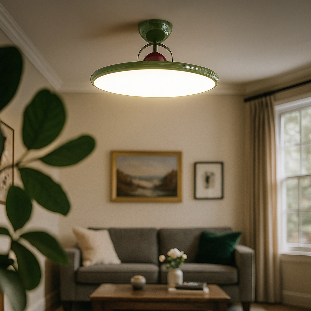 Okrągła Domowa Lampa Sufitowa | Nowoczesne Wnętrze