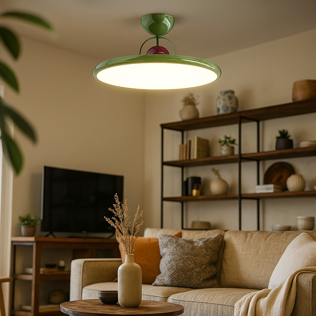 Okrągła Domowa Lampa Sufitowa | Nowoczesne Wnętrze