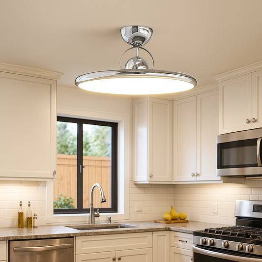 Okrągła Domowa Lampa Sufitowa | Nowoczesne Wnętrze